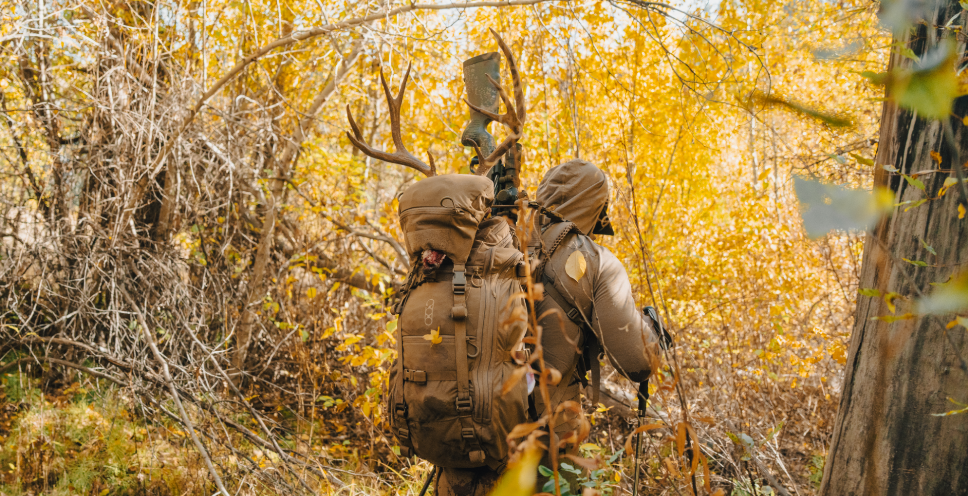 Hunting Packs with Built-In Rifle Carry