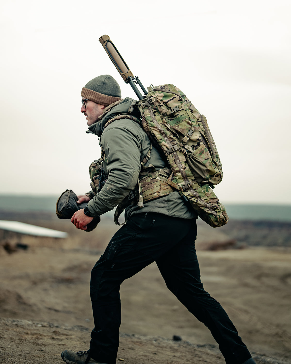 Spectre — Patent-Pending RAID™ Scabbard Sniper Pack | Eberlestock