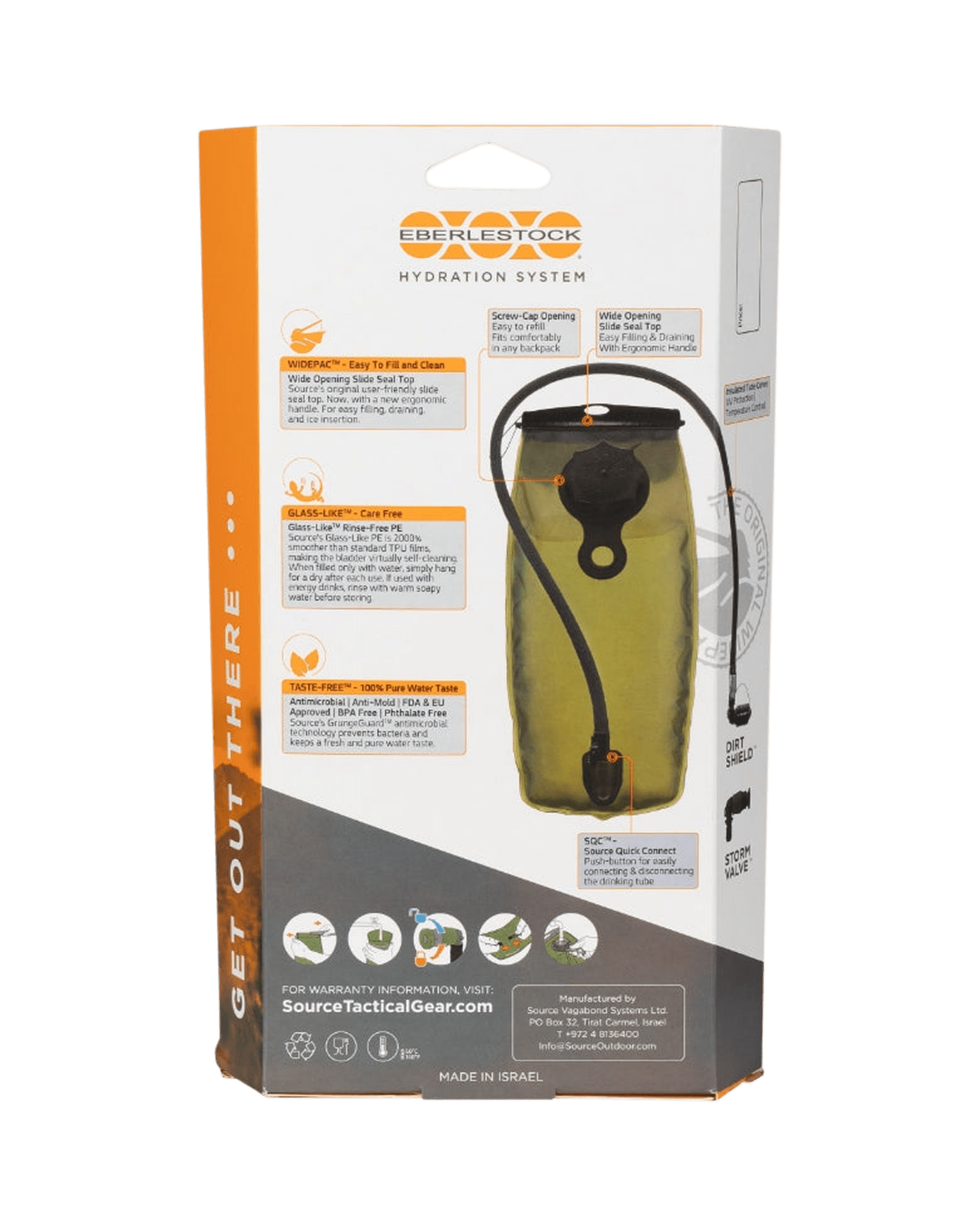 Hydration System Bladder - Eberlestock Lifetime Warranty | Veteran Owned