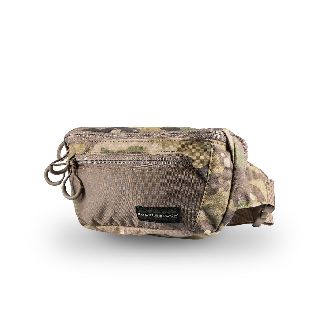  Eberlestock Bando Bag - Tactical Men's Fanny Pack w/Adjustable  Waist Belt, Zippered Pockets, Compact Lightweight Belt Bag, Everyday Hip  Pouch for Travel Outdoor Running Hunting, Black